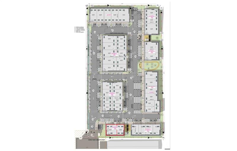 Location d'entrepôt de 377 m² à Trévoux - 01600 plan - 1