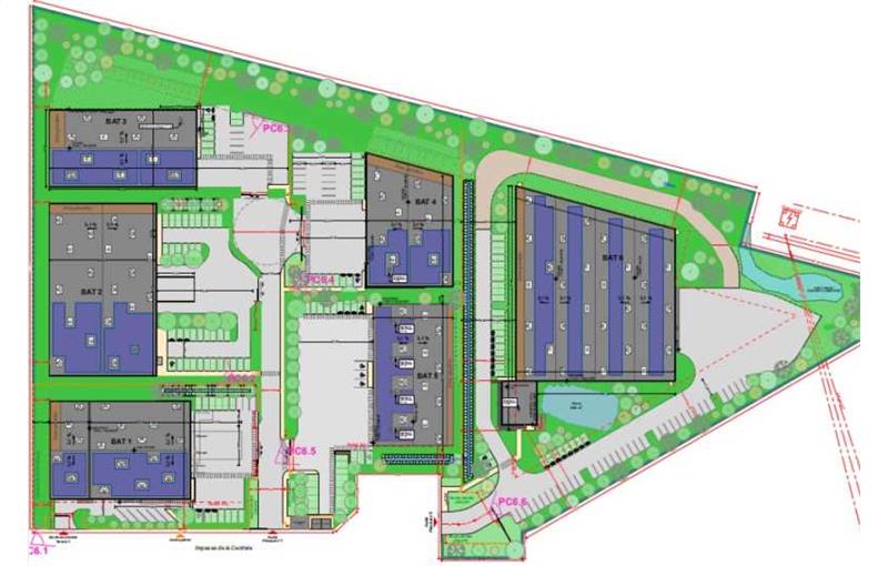 Location d'entrepôt de 10 617 m² à Vaires-sur-Marne - 77360 plan - 1