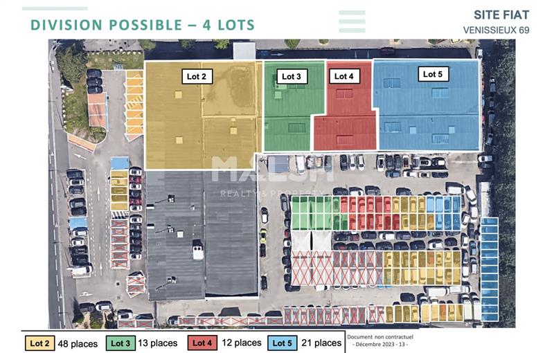 Location d'entrepôt de 3 300 m² à Vénissieux - 69200 plan - 1