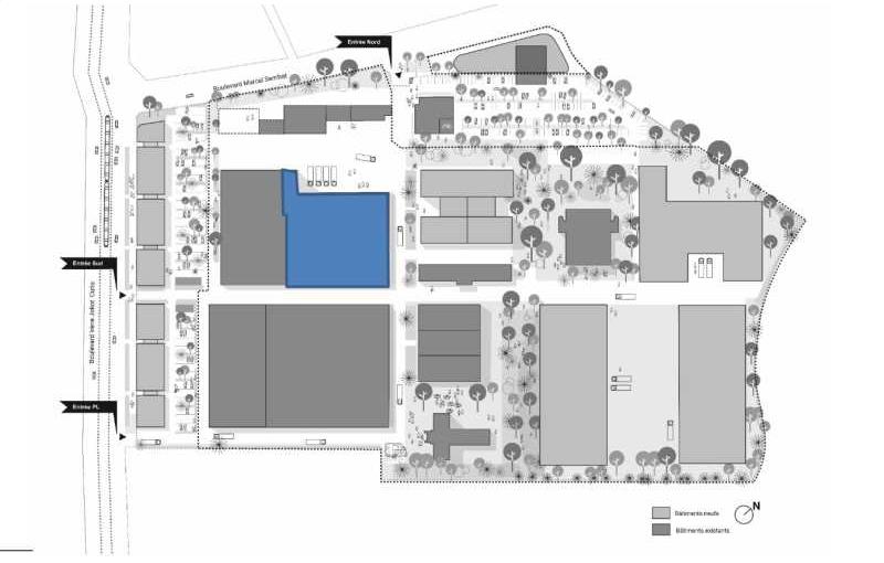 Location d'entrepôt de 5 674 m² à Vénissieux - 69200 plan - 1