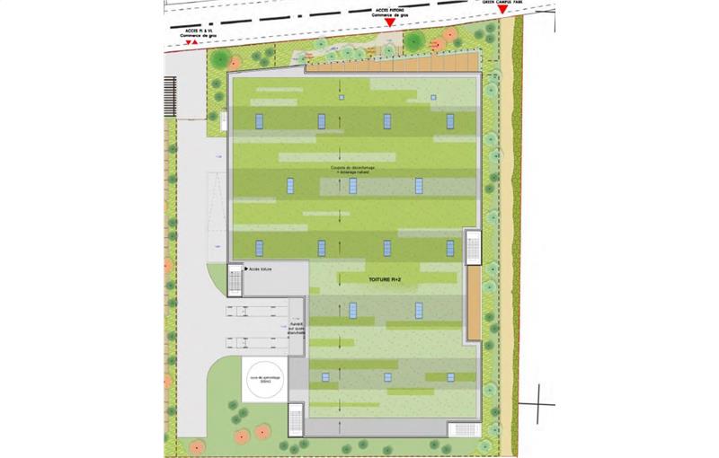 Location d'entrepôt de 10 300 m² à Vénissieux - 69200 plan - 1