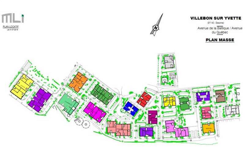 Location d'entrepôt de 1 728 m² à Villebon-sur-Yvette - 91140 plan - 1