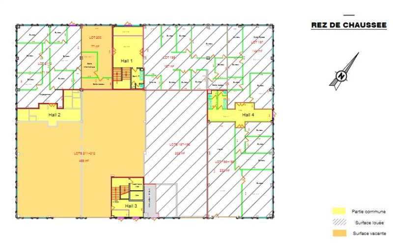 Location d'entrepôt de 1 409 m² à Villebon-sur-Yvette - 91140 plan - 1