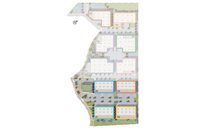 Location d'entrepôt de 7 395 m² à Villebon-sur-Yvette - 91140 plan - 1