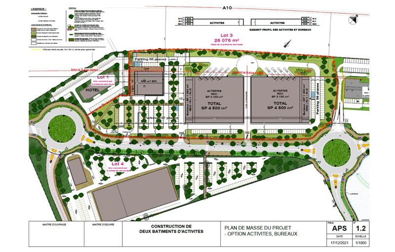 Location d'entrepôt de 9 000 m² à Villebon-sur-Yvette - 91140 plan - 1