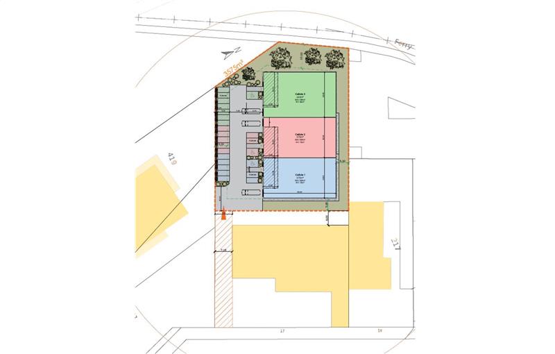 Location d'entrepôt de 1 794 m² à Villeneuve-d'Ascq - 59491 plan - 1