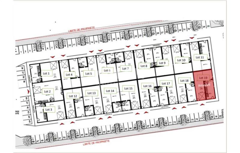 Location d'entrepôt de 208 m² à Villette-d'Anthon - 38280 plan - 1