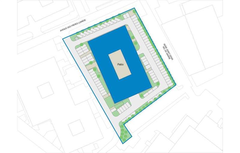 Location d'entrepôt de 1 270 m² à Villiers-sur-Marne - 94350 plan - 1