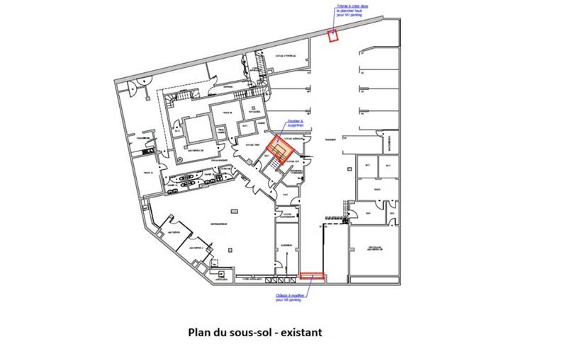Location d'entrepôt de 880 m² à Vincennes - 94300 plan - 1