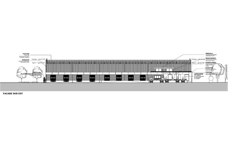 Location d'entrepôt de 2 712 m² à Vitrolles - 13127 plan - 1