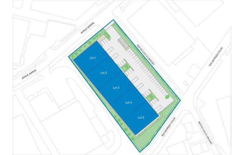 Location d'entrepôt de 2 272 m² à Wissous - 91320 plan - 1