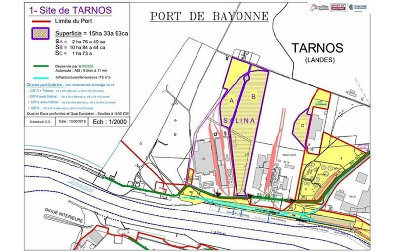 Location de terrain de 170 000 m² à Tarnos - 40220 photo - 1