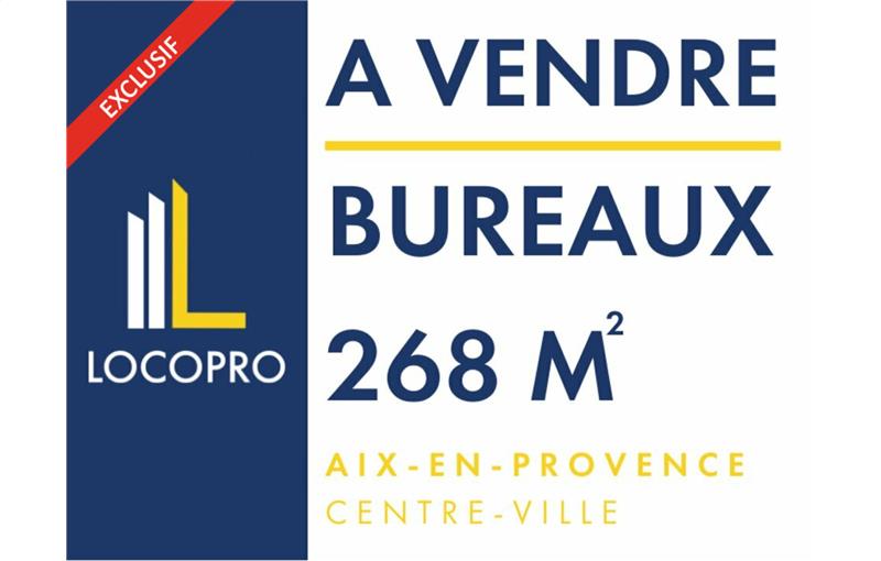 Bureau en vente de 268 m² à Aix-en-Provence - 13100 photo - 1