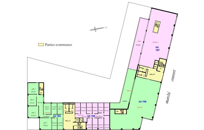 Achat de bureau de 1 262 m² à Chelles - 77500 plan - 1