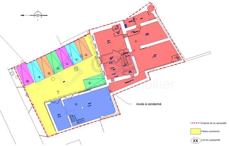 Achat de bureau de 703 m² à Corbeil-Essonnes - 91100 plan - 1