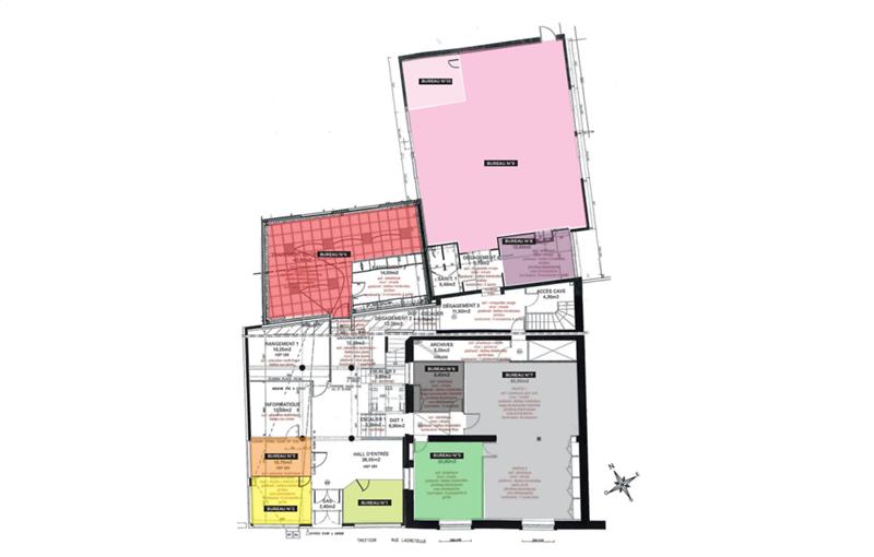 Bureau à vendre de 1 051 m² à Mâcon - 71000 plan - 1