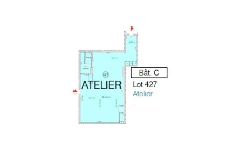 Vente de bureau de 109 m² à Paris 14 - 75014 plan - 1