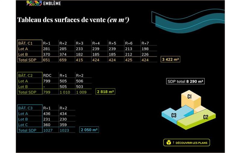 Bureau à acheter de 8 300 m² à Toulouse - 31000 plan - 1