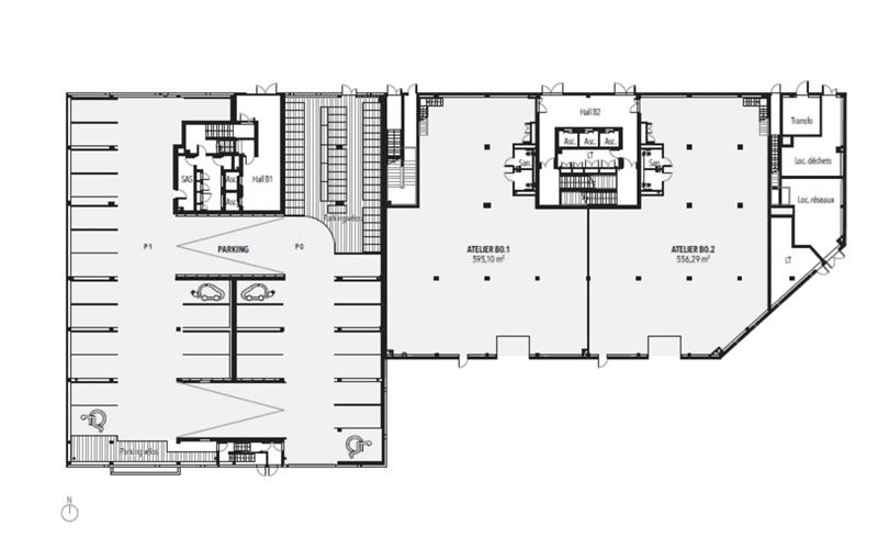 Bureau à acheter de 9 885 m² à Toulouse - 31000 plan - 1