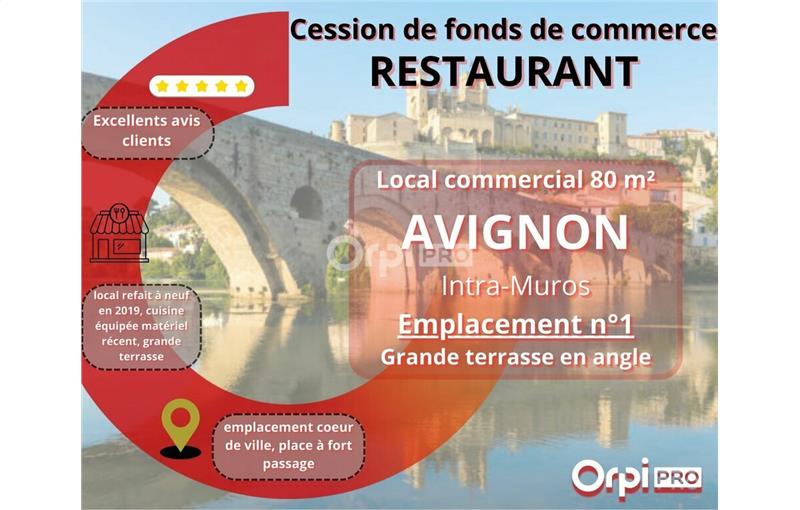 Vente de fonds de commerce café hôtel restaurant à Avignon - 84000 photo - 1