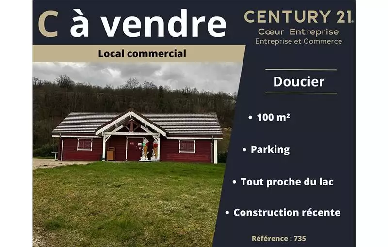 Local commercial en vente de 100 m² à Doucier - 39130