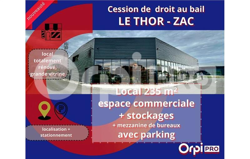 Local commercial en vente de 235 m² à Le Thor - 84250 photo - 1