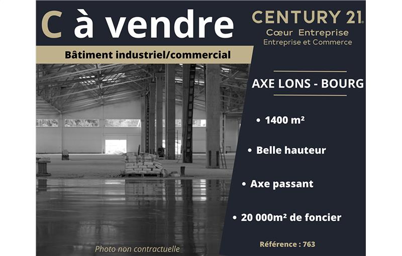 Vente d'entrepôt de 1 400 m² à Bourg-en-Bresse - 01000 photo - 1