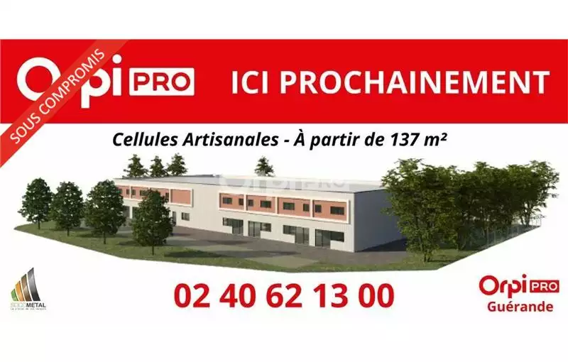 Vente d'entrepôt de 285 m² à La Chapelle-des-Marais - 44410