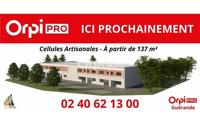 Vente d'entrepôt de 129 m² à La Chapelle-des-Marais - 44410 photo - 1