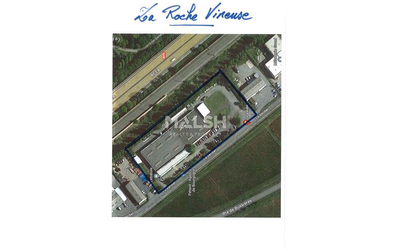 Entrepôt en vente de 4 065 m² à La Roche-Vineuse - 71960 plan - 1