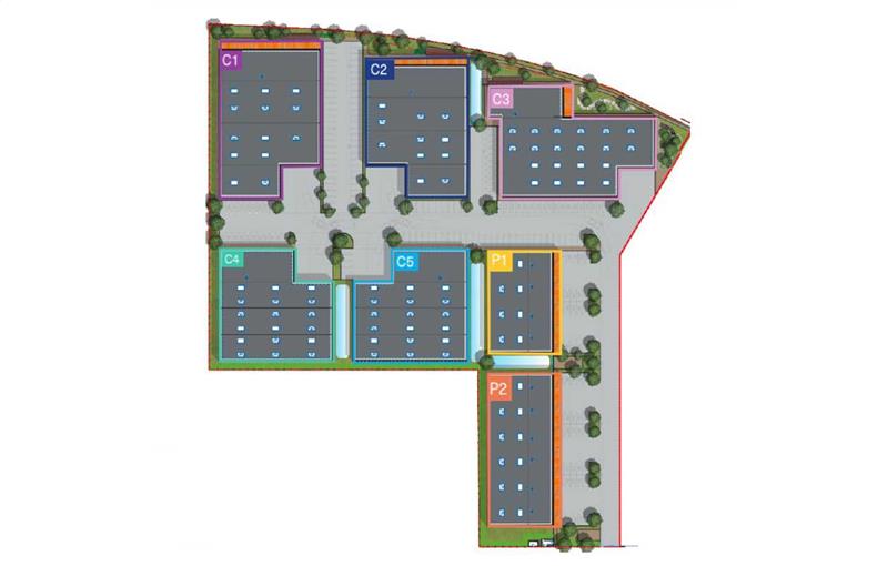 Entrepôt à acheter de 16 232 m² à Montereau-sur-le-Jard - 77950 plan - 1