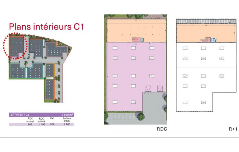 Achat d'entrepôt de 3 570 m² à Montereau-sur-le-Jard - 77950 plan - 1