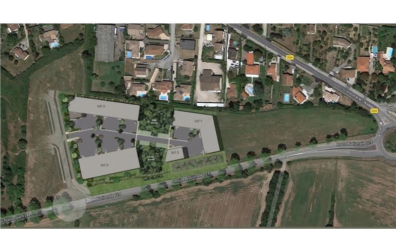 Vente d'entrepôt de 2 180 m² à Pibrac - 31820 plan - 1