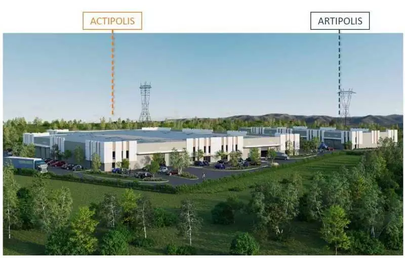 Entrepôt en vente de 2930 m² à Saint-Laurent-d'Agny - 69440