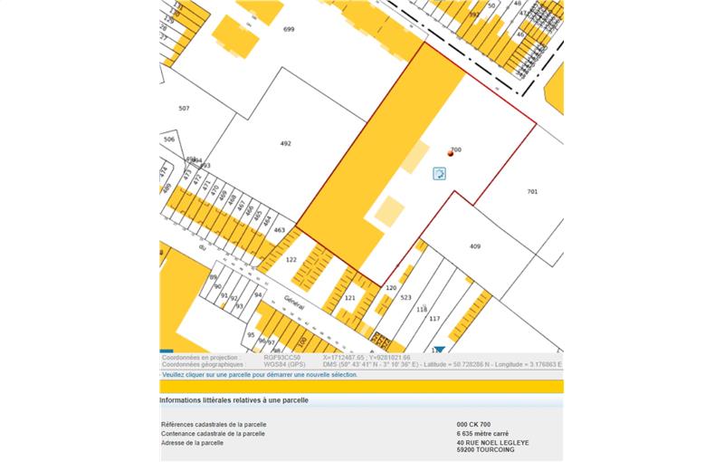 Vente d'entrepôt de 3 300 m² à Tourcoing - 59200 plan - 1