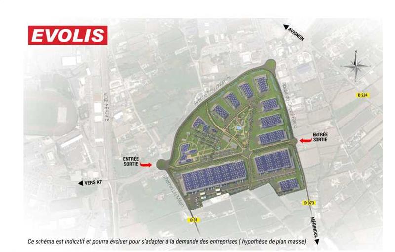 Vente de terrain de 46 467 m² à Cavaillon - 84300 plan - 1