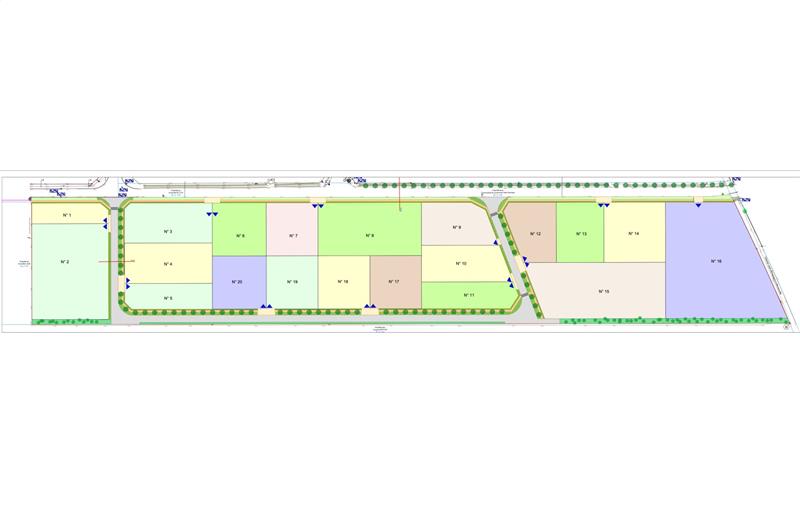 Terrain en vente de 44 409 m² à Étrépagny - 27150 plan - 1