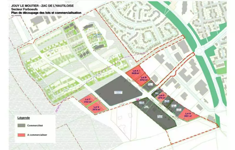 Terrain en vente de 60000 m² à Jouy-le-Moutier - 95280