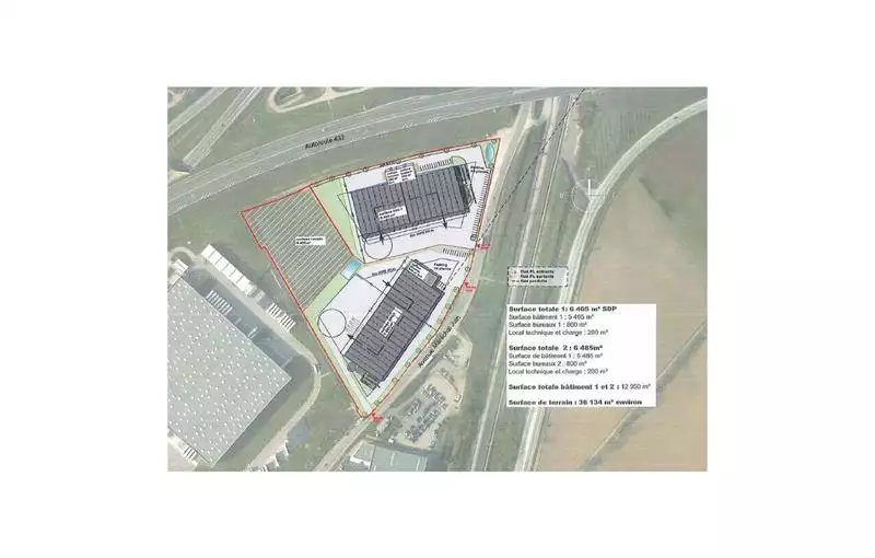 Terrain en vente de 15000 m² à Saint-Laurent-de-Mure - 69720