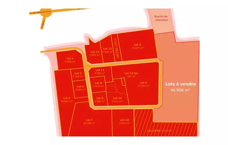 Terrain en vente de 50000 m² à Villeneuve-sur-Lot - 47300