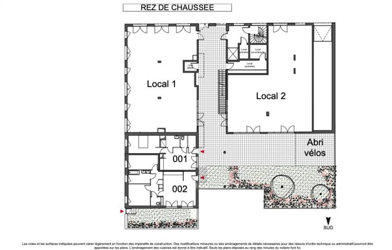 Location Bureau Nantes (44000) plan - 1