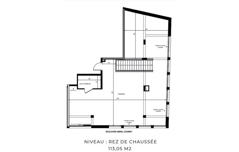 Location Bureau Nantes (44000) plan - 1