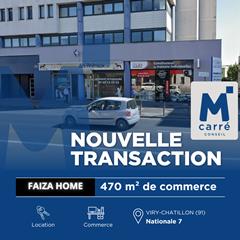 Location local commercial à Viry-Châtillon (91170)
