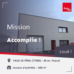 Location entrepôt à Vaux-le-Pénil (77000)
