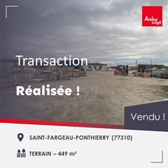 Terrain en vente à Saint-Fargeau-Ponthierry